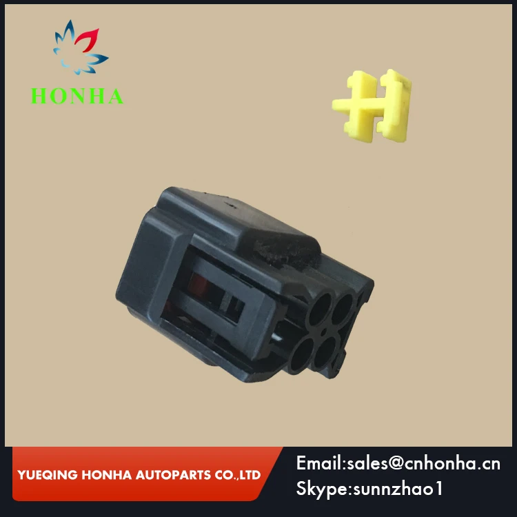 10sets 4pin Furukawa electrical housing plug FWY-C-4F-B waterproof wire connector 12444-5504-2