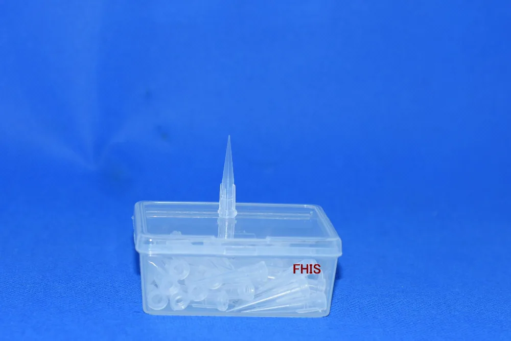 1000pcs/lot 27G Plastic Conical Fluid Smoothflow Tapered Needle Dispense Tips