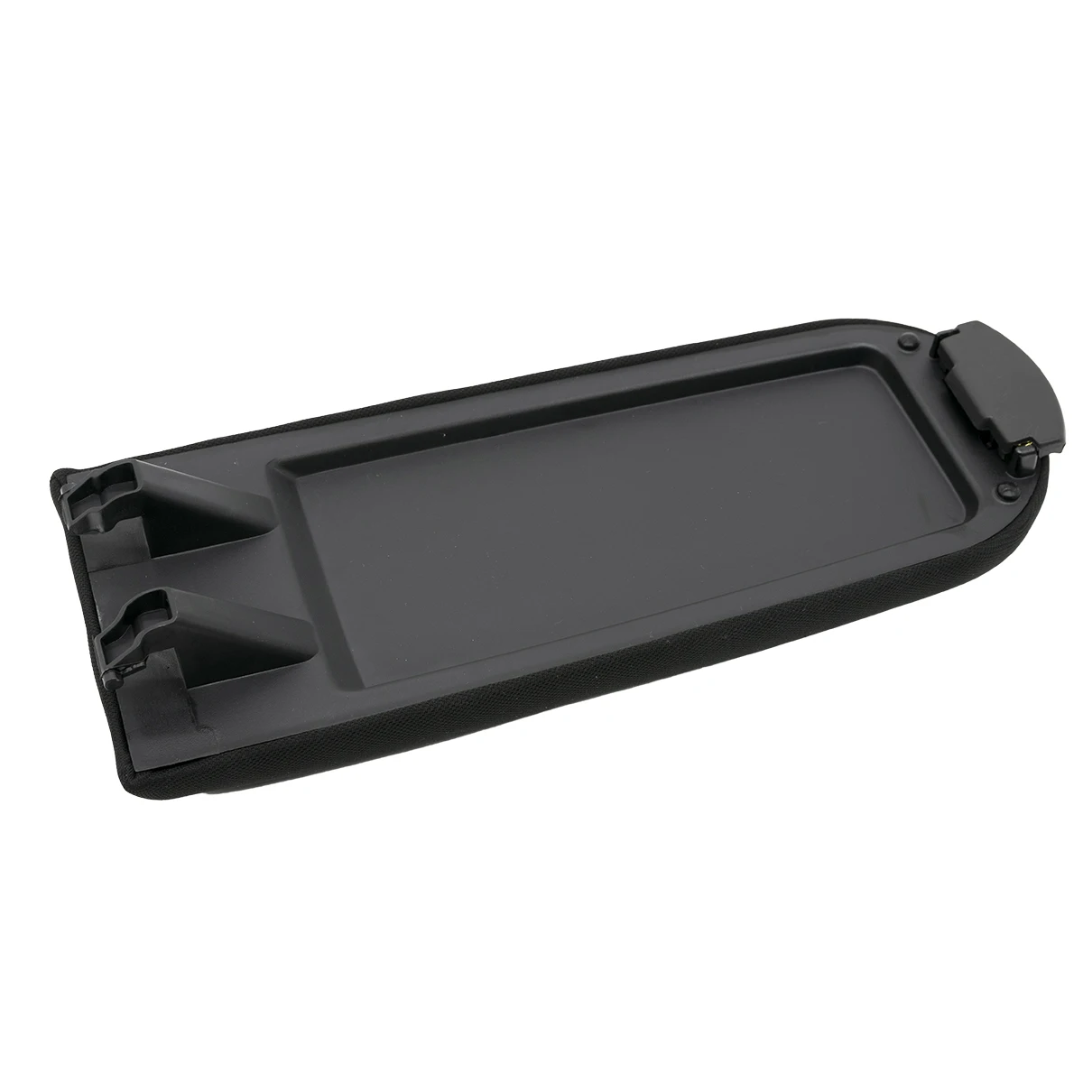 Copertura del fermo del bracciolo in tessuto morbido nero per Seat Ibiza 6J Console centrale bracciolo scatola di immagazzinaggio coperchio