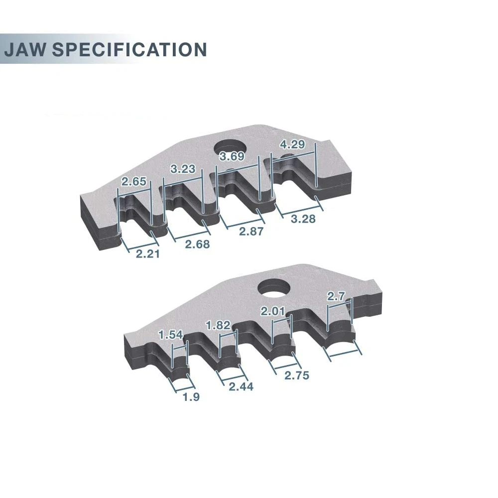 IWISS Wire-electrode Cutting Die Sets for SN-2549/SN-48B/SN-28B/SN-05B/SN-2546B/SN-58B Crimping Plier Hand Crimper Tools