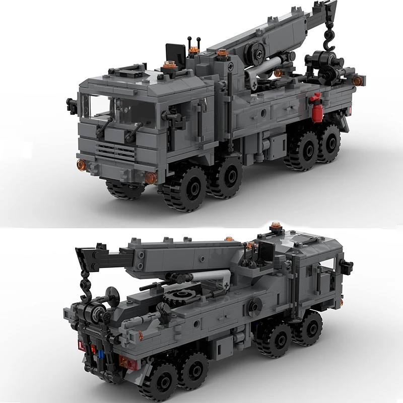 MOC WW2 Military Warrior Egv Medical Rescue Vehicle Truck Building Blocks Model Set Germany US Soldier Figures Parts Kids Toys