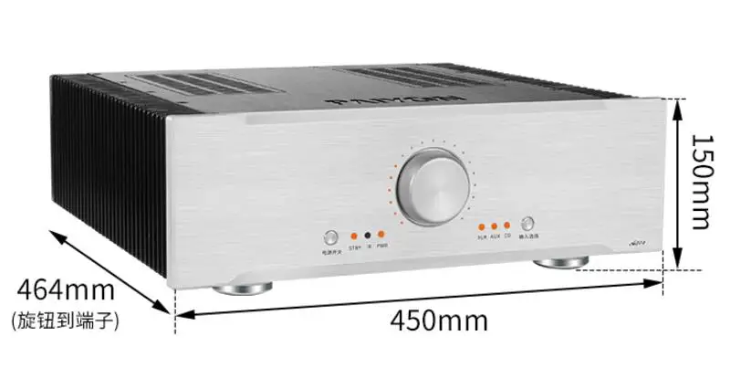 ใหม่ A301 Hifi 200W * 2รวมเครื่องขยายเสียง
