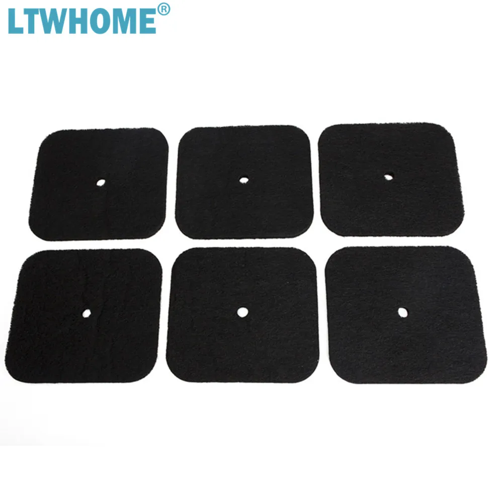 LTWHOME Replacement Carbon Filter Fit for Catit Hooded and Jumbo Hooded Cat Pans codes 50695, 50696, 50700, 50701, 50702