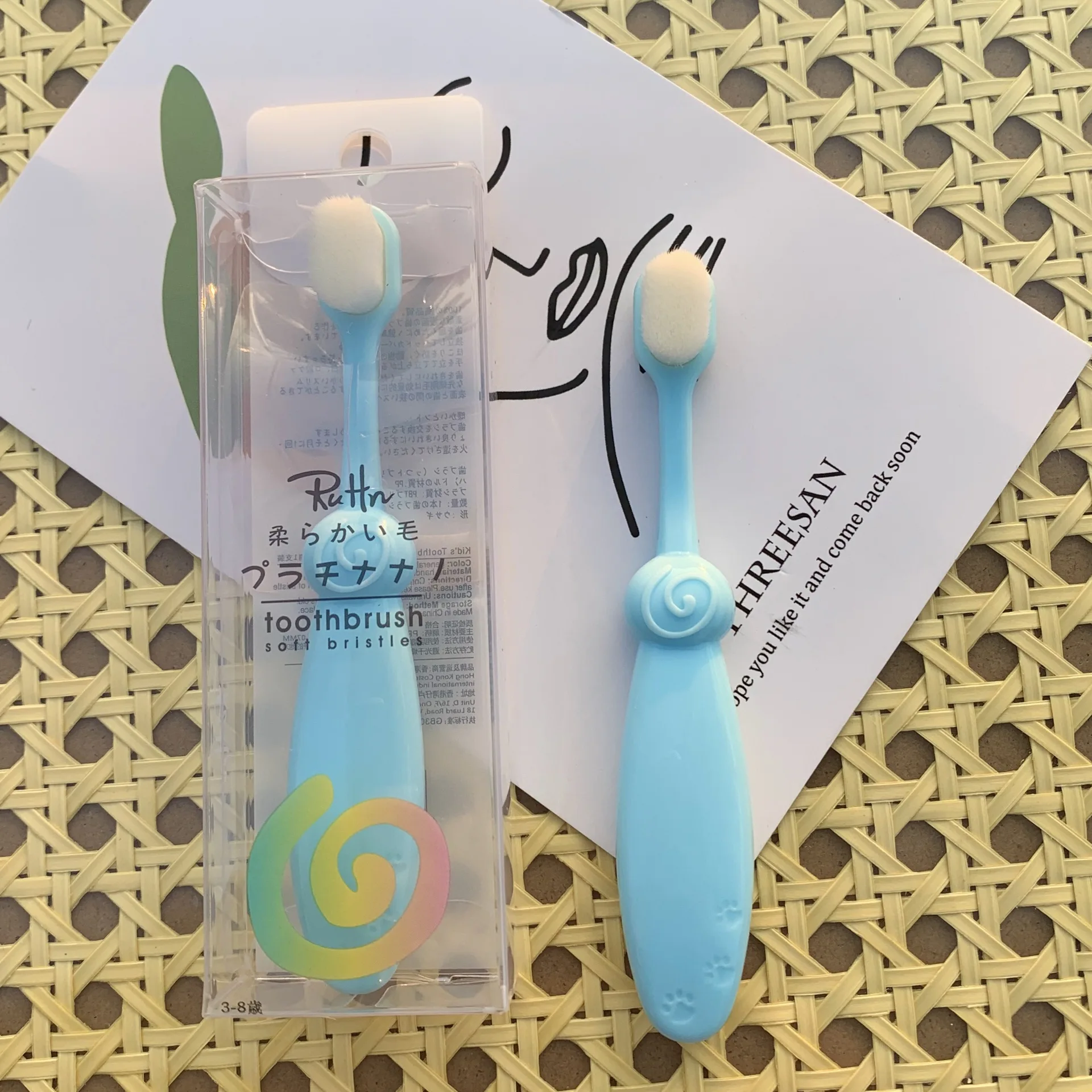 

0-3 Years Kids Soft Toothbrush Designed For Children's Oral High Quality Japanese Tooth Brush Doctor's Recommendation