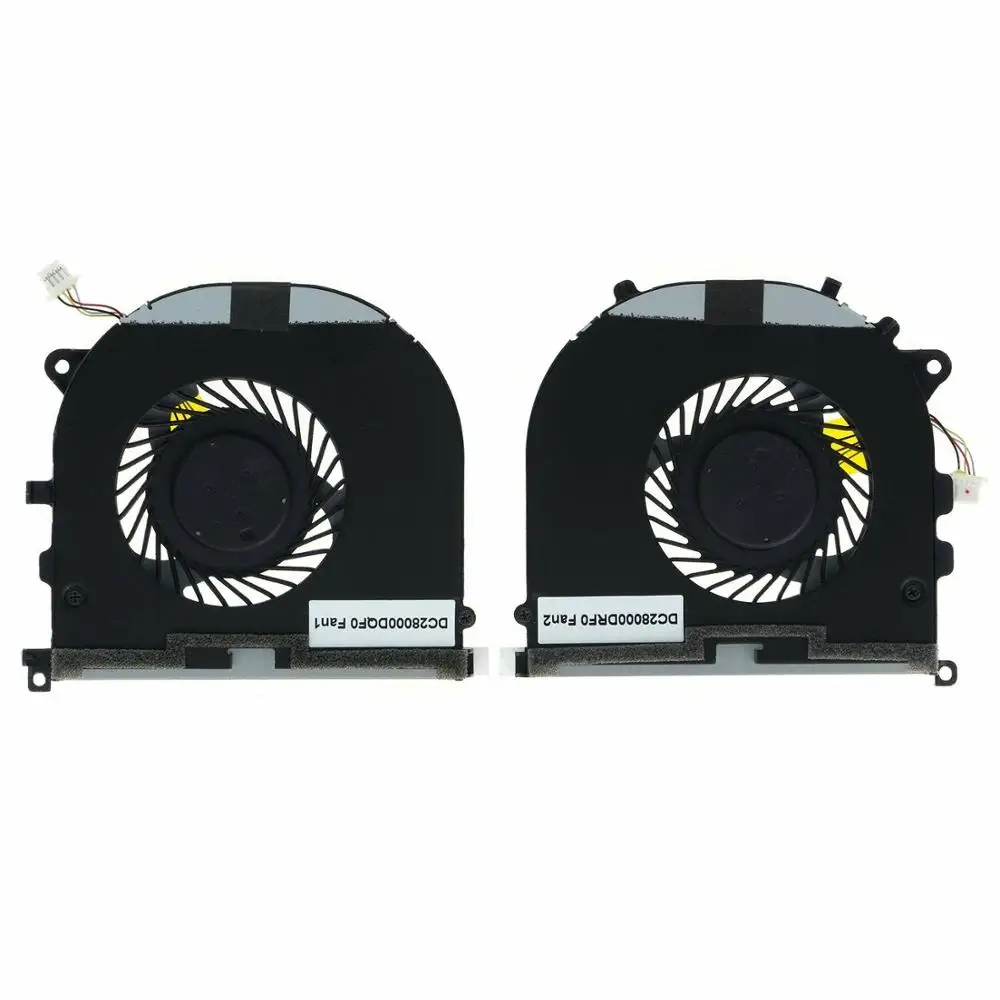 

JIANGLUN NEW CPU GPU Cooling Fan For Dell XPS 15 9530 Precision M3800 H98CT 2PH36 L+R