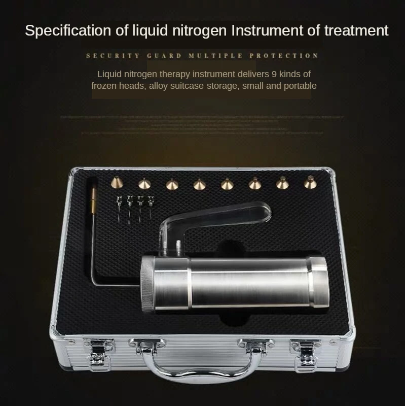 Liquid Nitrogen Cryotherapy Instrument 300ml/500ml Beauty Instrument Liquid Nitrogen Sprayer Can Freckle Device