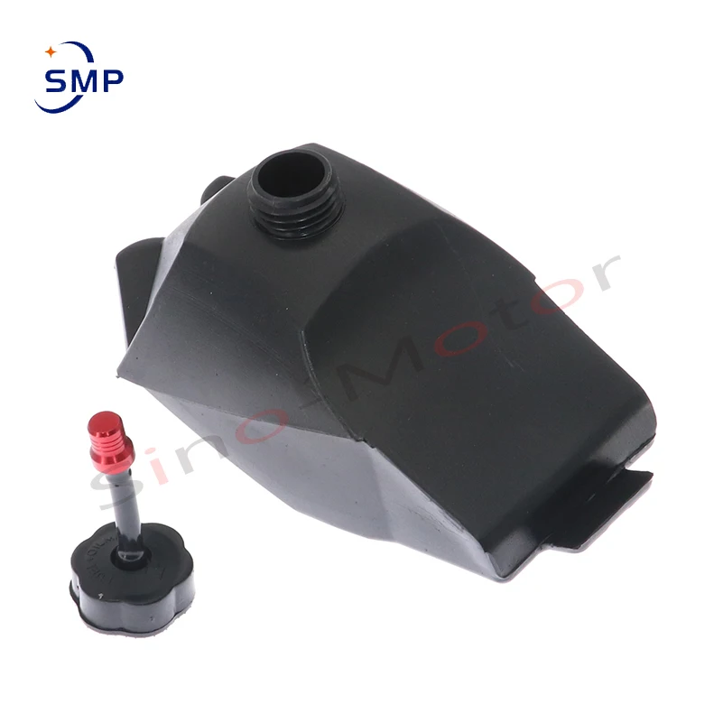 Motorcycle Black Gas Petrol Fuel Tank with Cap For 2 Stroke 47cc 49cc Mini Moto ATV Quad Dirt Pocket Bike Minimoto Motocross