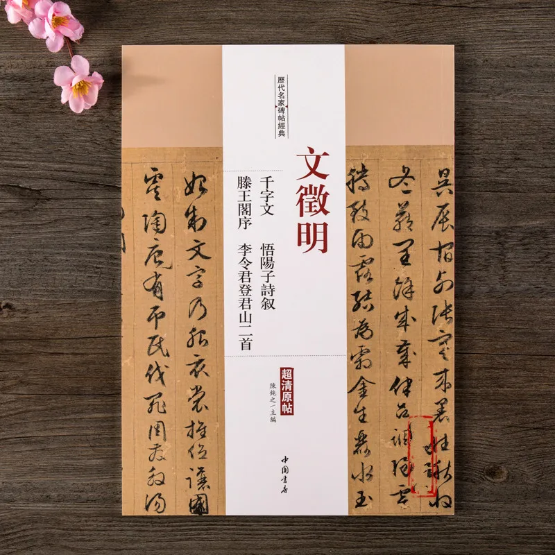 Wen Zhengming's Thousand-Character Essays Wu Yangzi Poetry Narration Teng Wang Pavilion Preface Cursive Calligraphy Copybook