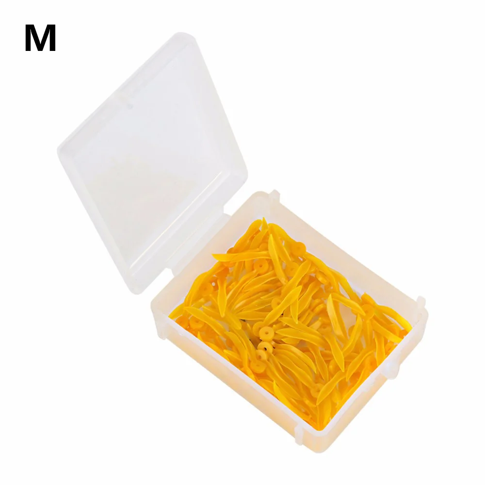 100pcs/box Dental Einweg Keil mit Loch Alle 4 Größen Zahnarzt Materialien Zahnmedizin Labor Instrument Zähne Keil Dental werkzeuge