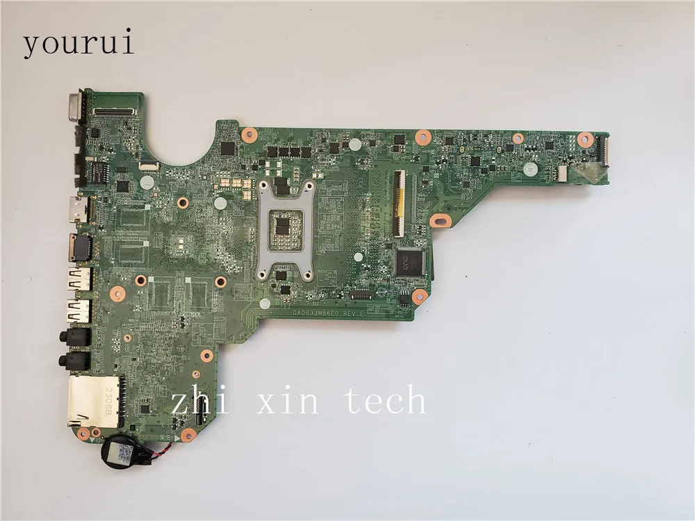 yourui For HP Pavilion  G4 G6 G7 G7-2000 G6-2000 G4-2000 Laptopmotherboard 680568-001 680568-501DA0R33MB6E0 DDR3 Fully Tested