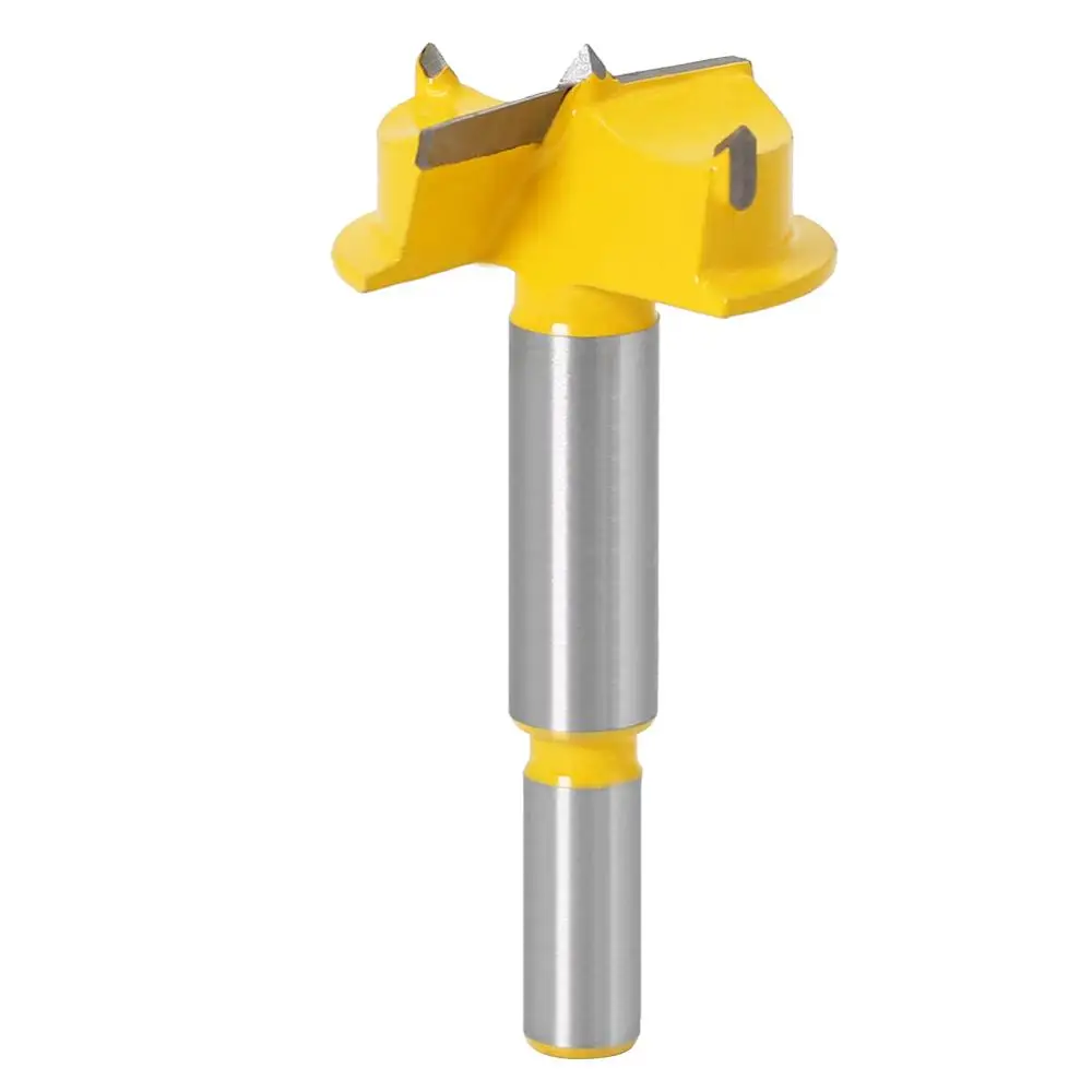 Aggiornamento 35mm 2 flauti punta in metallo duro Forstner punta da trapano taglierina a coclea per legno sega a tazza per utensili elettrici punta