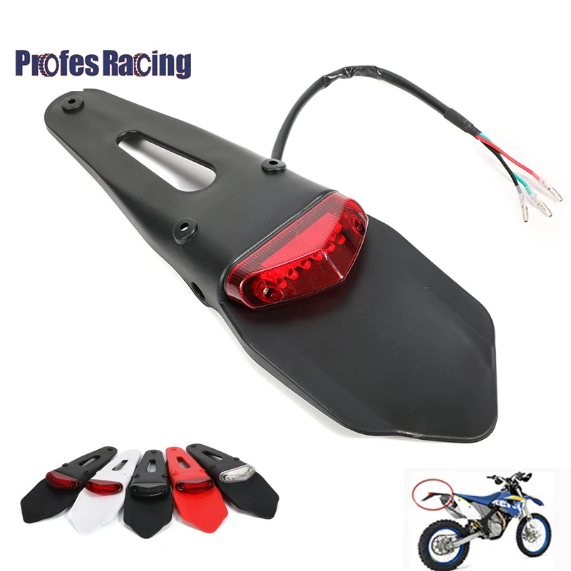 

Motorcycle TailLight Dirt Bike Rear Fender Brake Stop 12 LED Tail Light ForSUZUKIKTMHUSQVARNA TE250 TE300 RMZ250 RMZ450 DRZ40