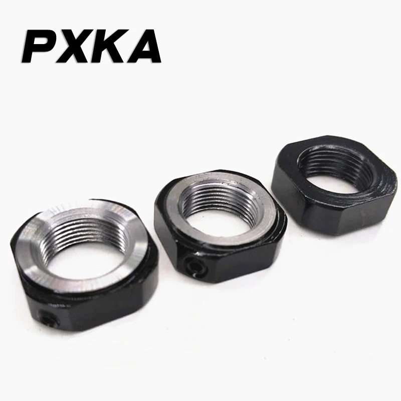 screw support base lock nut M10 * 1 M12 * 1 M15 * 1 M17 * 1 M20 * 1 M25 * 1.5 M30 * 1.5 M8 * 1