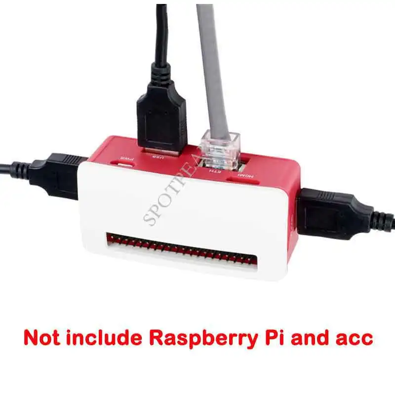 Raspberry Pi Zero Series Ethernet / USB skrzynia rozdzielacza ETH/USB HUB HAT (B) 1x RJ45, 3x USB 2.0