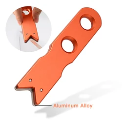 EHDIS Acrylic Scraper Board Trimming Tool Car Wrapping Vinyl Squeegee Edge Deburring Trimmer Knife Plastic Burr Remover Smoother