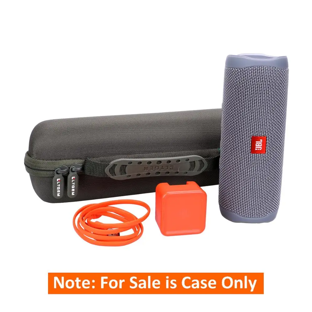 LTGEM Wasserdichte EVA Hard Case für JBL Flip 5 Lautsprecher