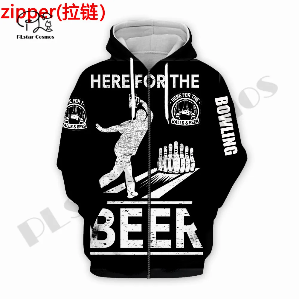 

PLstar Cosmos 3Dprint Newest Bowling Player Beer Lover Sport Harajuku Funny Streetwear Causal Unique Unisex Hoodies/Zip Style-3