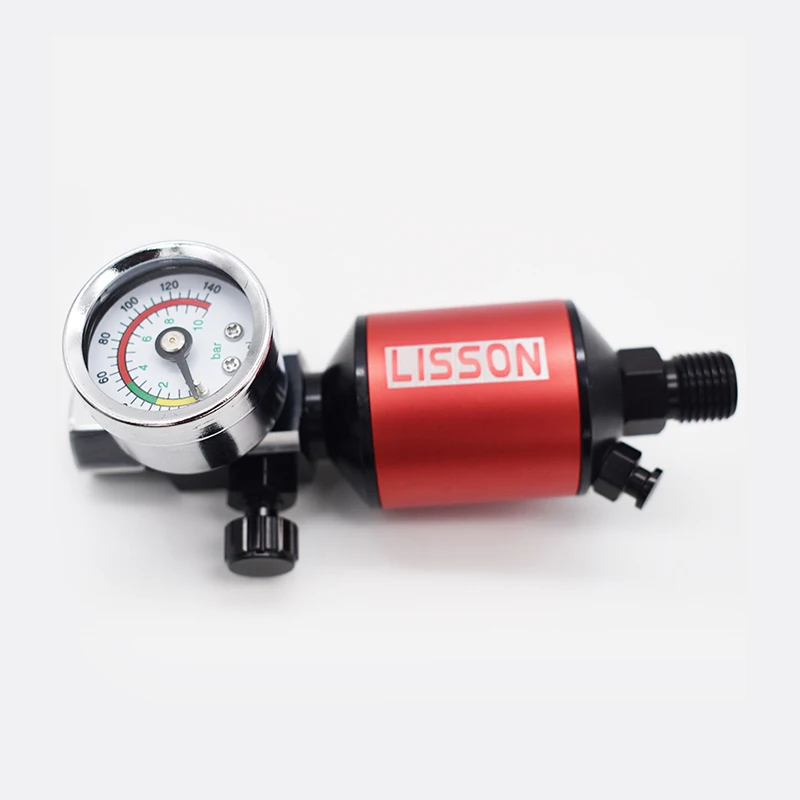 New Air Regulator with Air Filter Spray Gun Air Regulator Pressure Gauge Oil-Water Separator Air Spray Water Trap Filter Tools