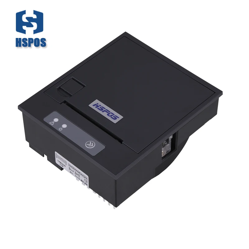 HS-589W 58mm Embedded Label Printer 80mm/s Support usb+LPT+RS232 interfaces big Paper Roll Diameter 60mm