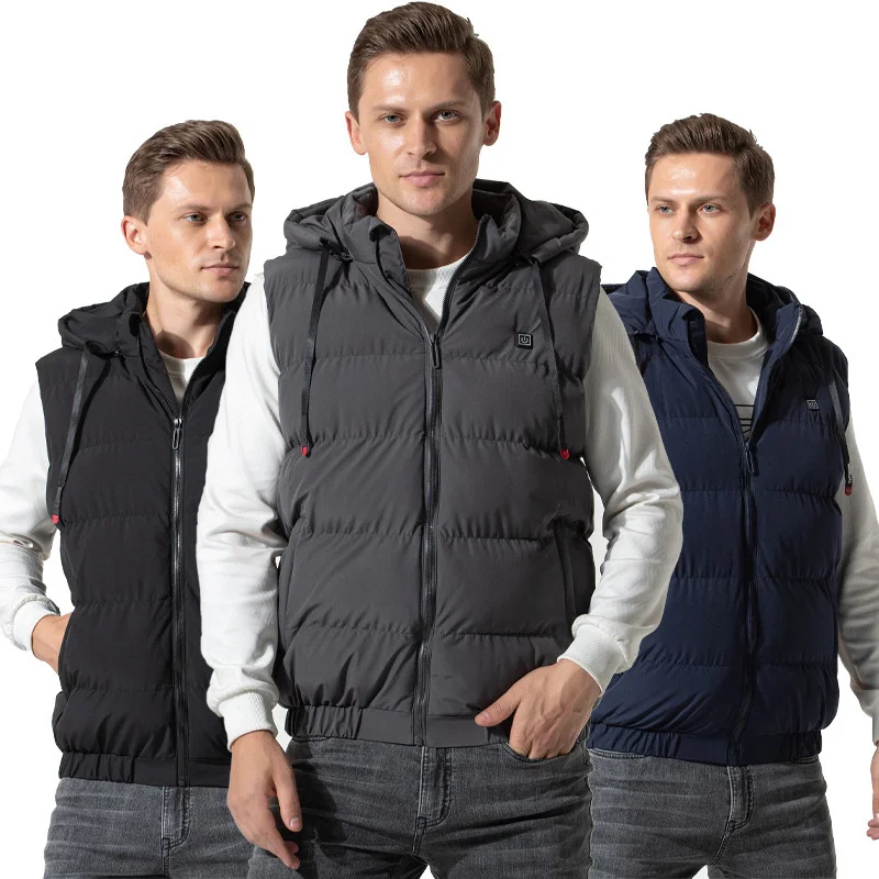 M-7XL New 9 Zones Heated Vest Men Women Usb Heated Jacket Heating Thermal Clothing Hunting Winter Coat Men Heat Jacket