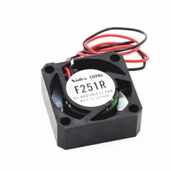 Nidec COPAL JAPAN F251R 25x25x10mm 25mm Cooling Fan 5v 12v Laptop Fan Hard Drive Mini Fan 2wire