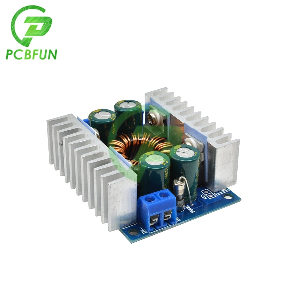 DC-DC 12V 24V 8A Automatic Adjustable 5-30V to 1.25-30V Step Up Down Boost Buck Converter Power Module Voltage Regulator for Car