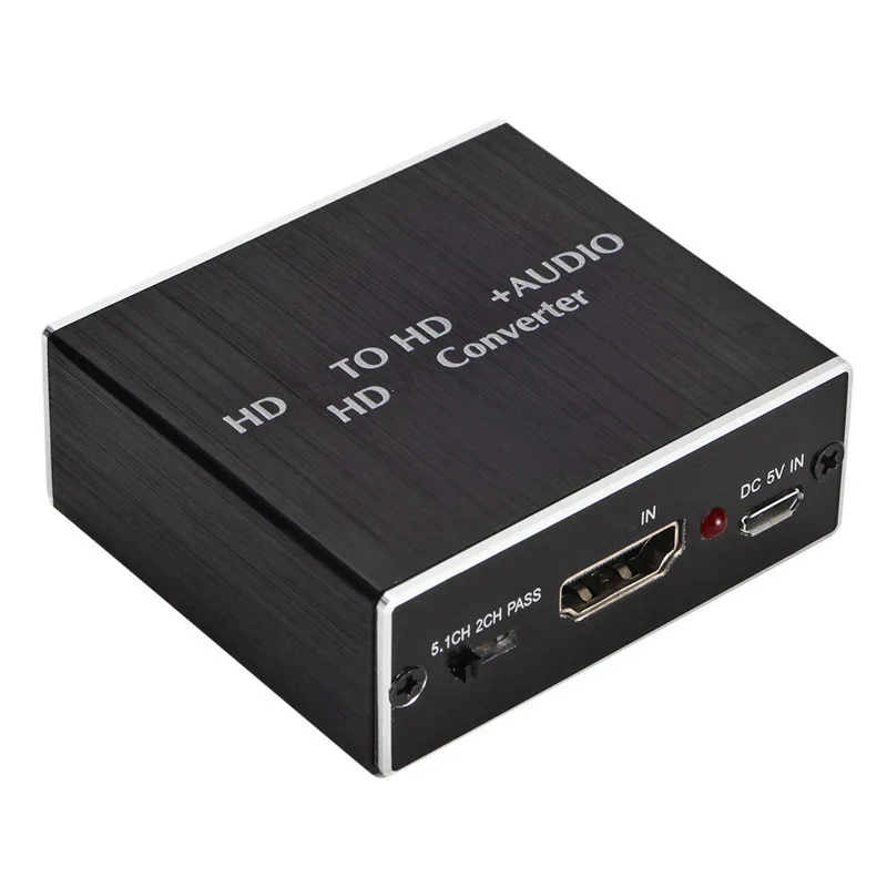 Kompatybilny z HDMI Separator Audio kompatybilny z HDMI kompatybilny + konwerter sygnału Audio SPDIF + R/L konwerter sygnału HD 4K x 2K