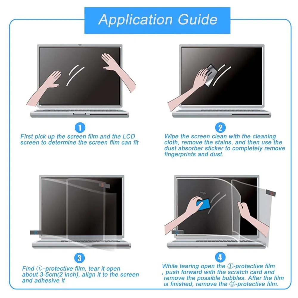 Protetor de tela do portátil para huawei matebook d15 2020 2021 dustproof hd transparente capa película protetora