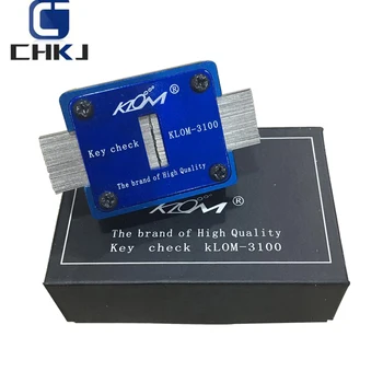 CHKJ 정품 KLOM 키 체크 검사기 자물쇠 제조공 도구 빈 키 슬롯 검사기 KLOM-3100