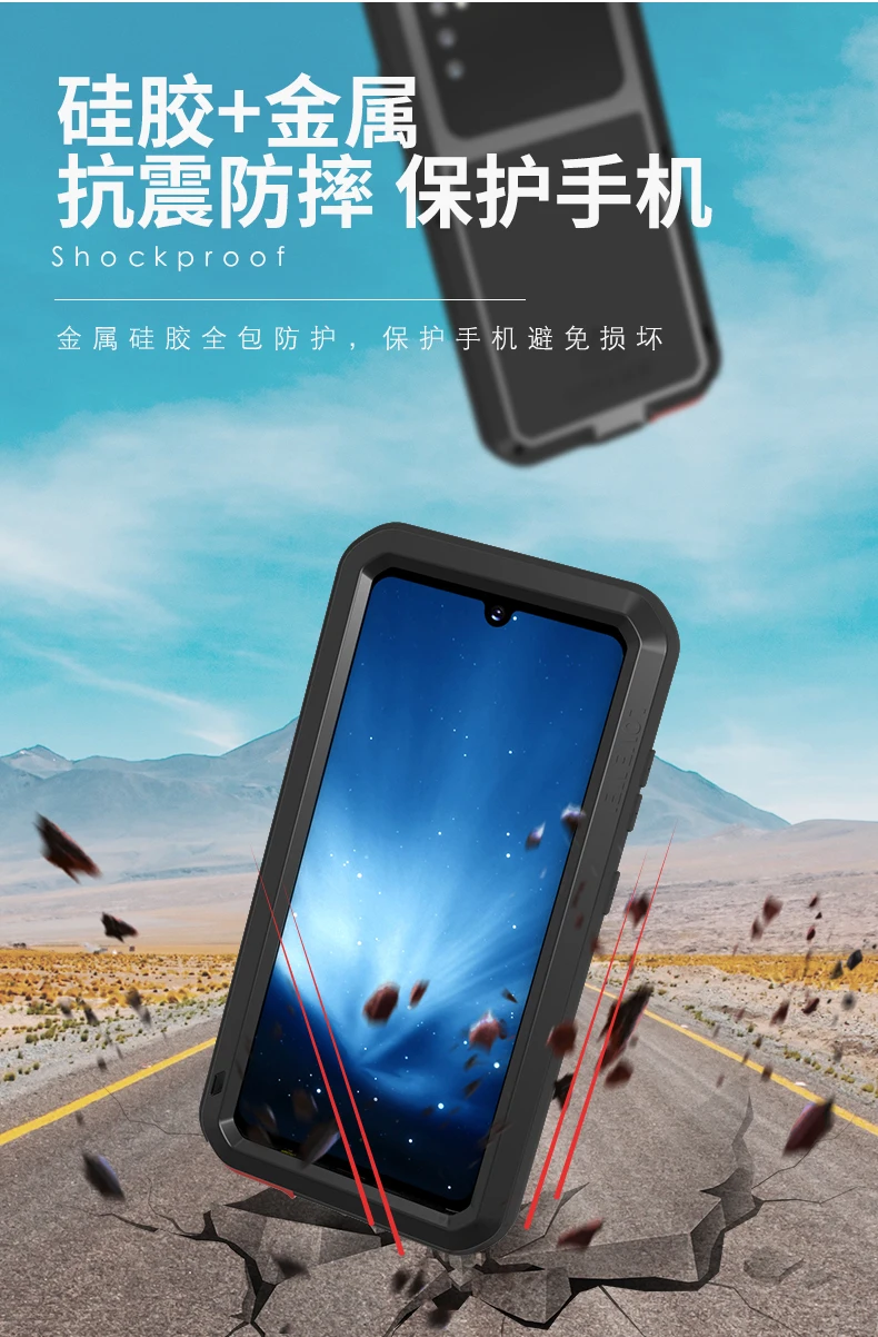 Waterproof Shockproof Dirtproof Three Proofing Case Cover For Samsung Galaxy A41 A71 A51 A90 A70 A70S A50 A50S A40S A30S A30 A20