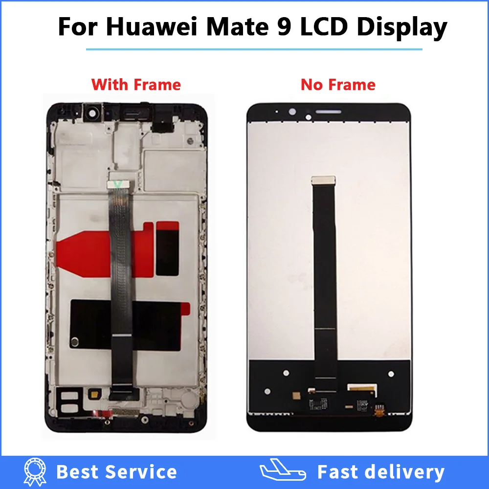 For HUAWEI Mate 9 MHA-L09 MHA-L29 MHA-AL00 LCD Display Touch Screen Digitizer assembly For Huawei Mate9 lcd Screen Replacement