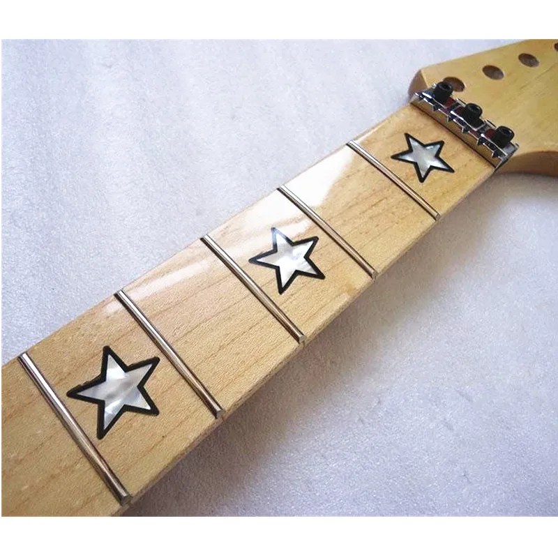 Disado 22 Frets Inlay Star Maple Electric Guitar Neck Guitar Accessories Parts Musical Instruments Can Be Customized