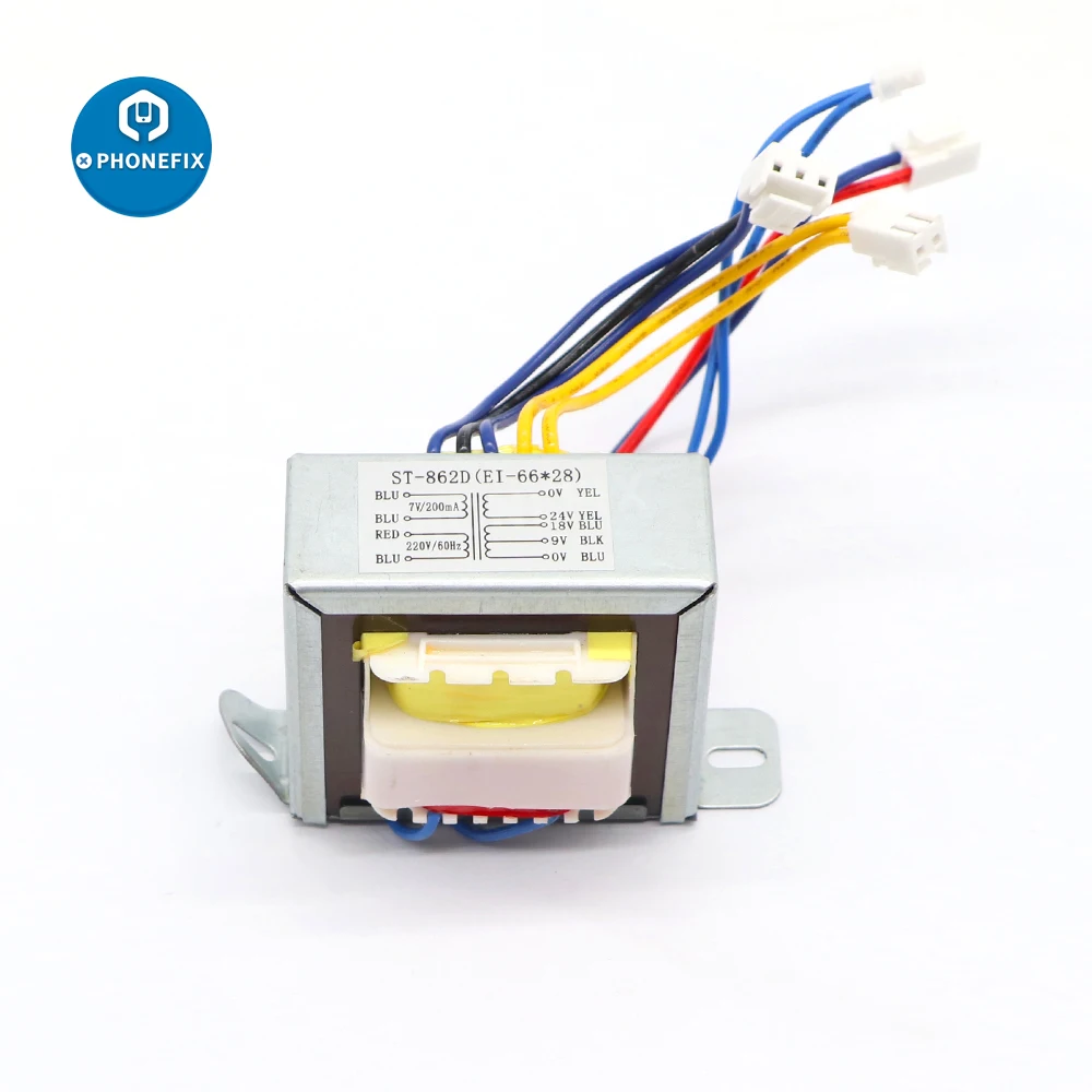 Imagem -06 - Atten St862d Elemento de Aquecimento Hr2102a Transformador Pistola ar Quente Acessórios Substituição 110v 220v para St962d Estação Retrabalho Bga