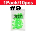 10 piezas verdes talla 9