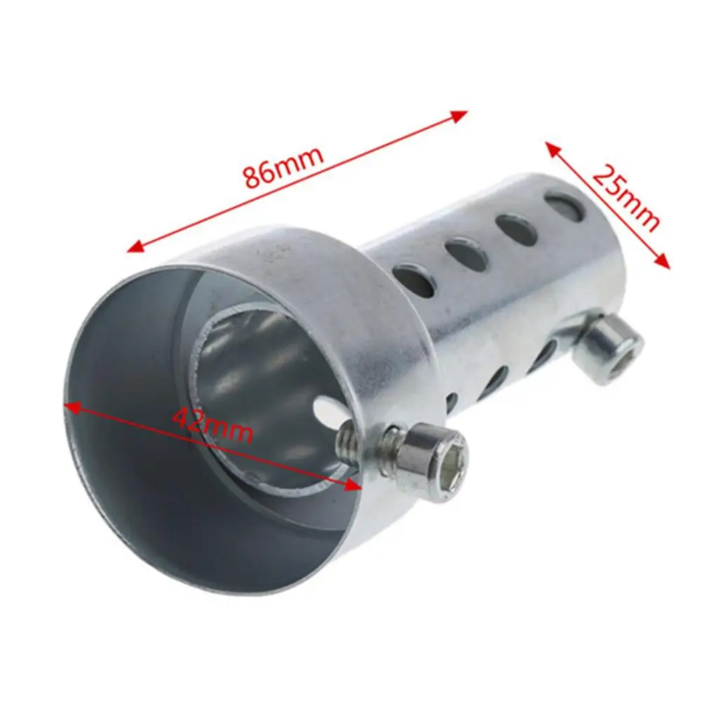 Motorcycle Can DB Killer Silencer Noise SoundEliminator Exhaust Adjustable Muffler Silencer 42cm/45cm/48cm Riding Accessories