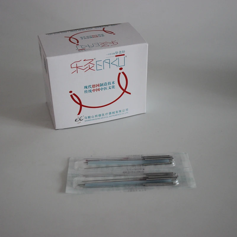 500pcs/box sterilized acupuncture needle EACU Stainless steel Disposable acupuncture needle