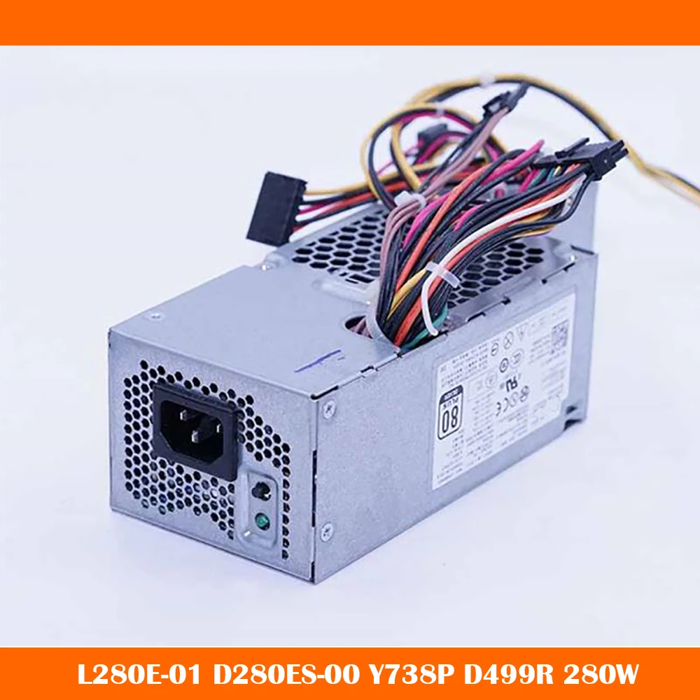 For Dell Optiplex XE SFF 280W Power Supply L280E-01 D280ES-00 Y738P D499R