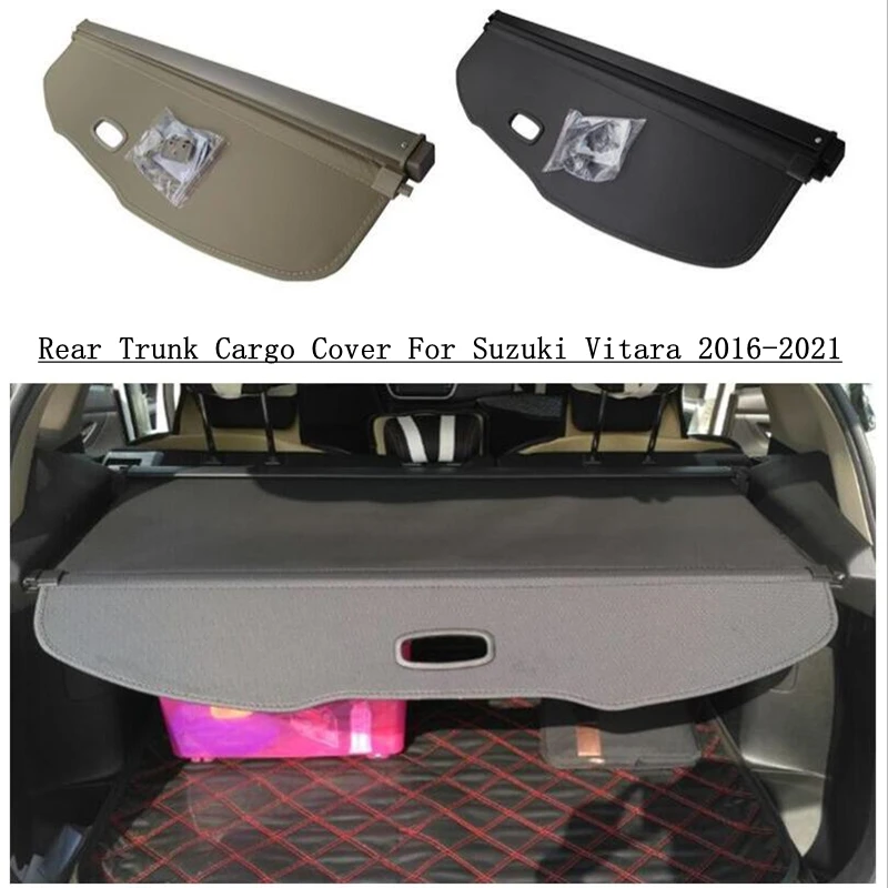 

For Suzuki Vitara 2016 2017 2018 2019 2020 2021 Rear Trunk Cargo Cover Partition Curtain Screen Shade Security Shield Accessorie