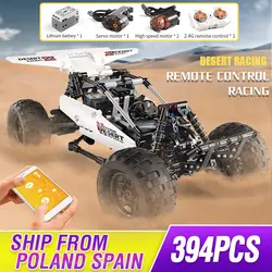 MOULD KING 18001 Technical MOC-1812 Desert Racing Car 4x4 Building Blocks Remote Ciontrol Buggy Construction Toys for Boys