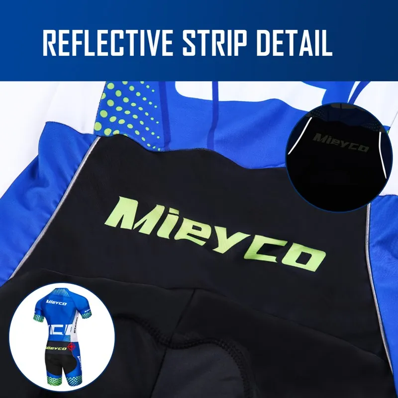 Kurzarm Triathlon Anzug Männer Ein Stück Skinsuit Outdoor Racing Overall Radfahren Laufen Strumpfhosen Conjunto Deportivo Hombre – Detail 7