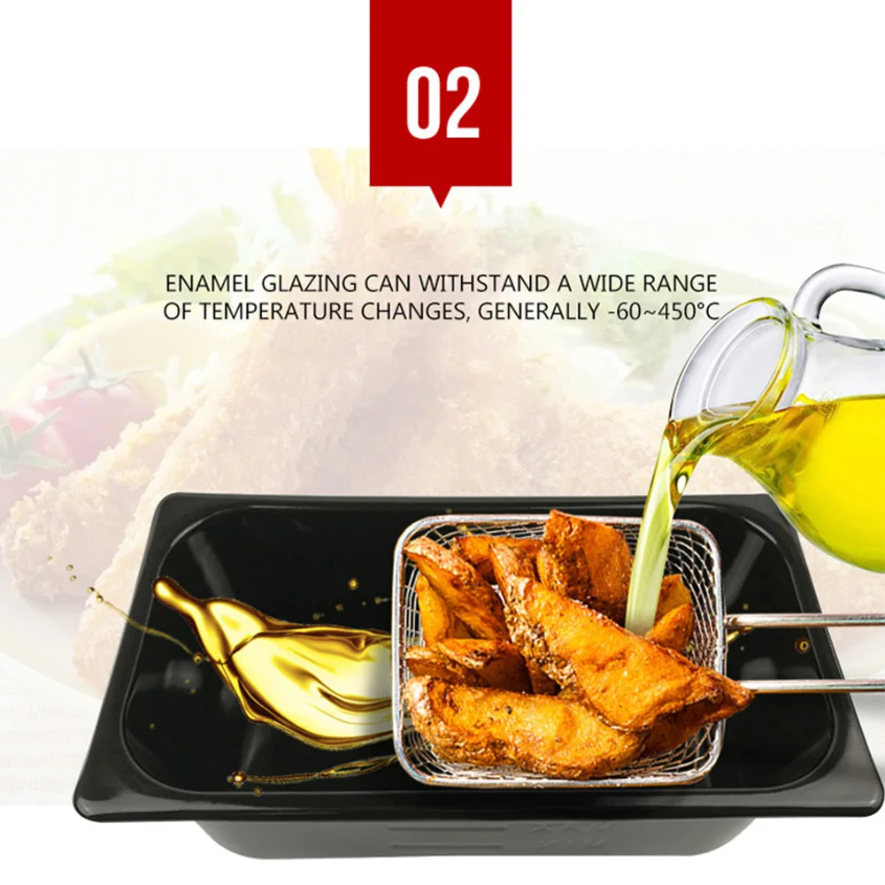 Máquina de patatas fritas para el hogar, freidora eléctrica de temperatura constante comercial, minifreidora de cocina, 3L