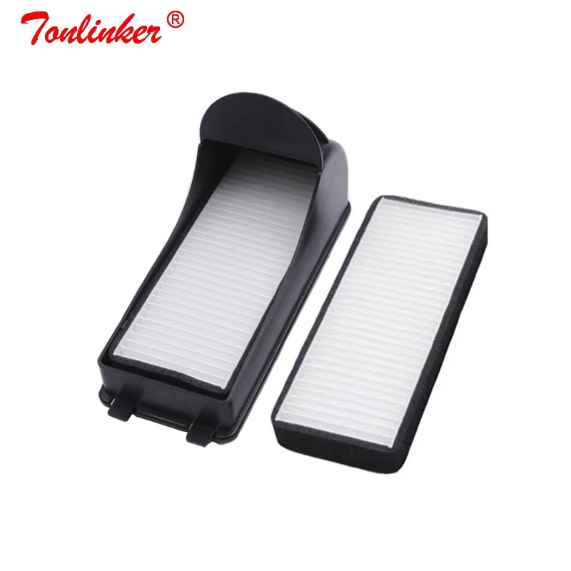 TONLINKER Air Filter For Volkswagen Polo Gol Jettas Santana 2011-2019/Skoda Fabia Rapid 2011-2021 Car External White Filter