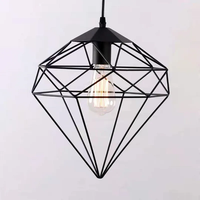 

Pendant Lamp Base E27 Dining Room Lamp Canteen Lamp Restaurant Lamp coffee Shop metal Iron Light Hanging Light Industry Style