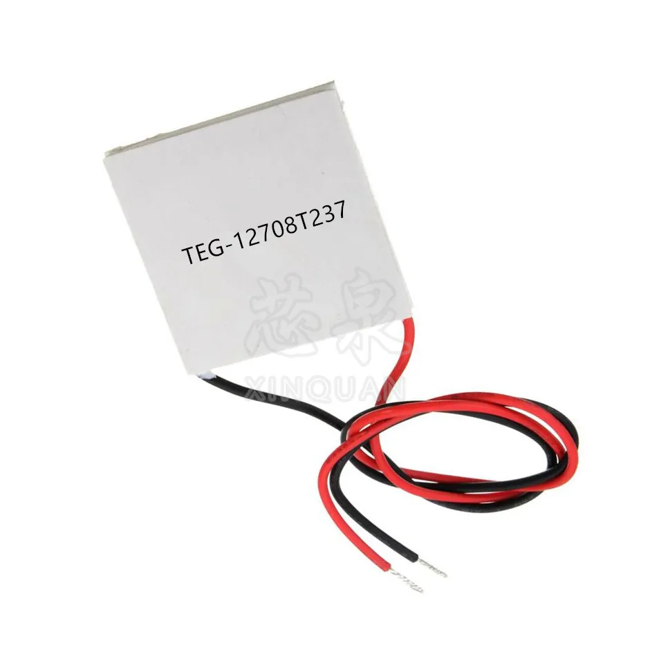 Thermoelectric Generator TEG-12708T237 40mm*40mm Ceramic Piezoelectric Heat-resistant Energy Circulating Sheet