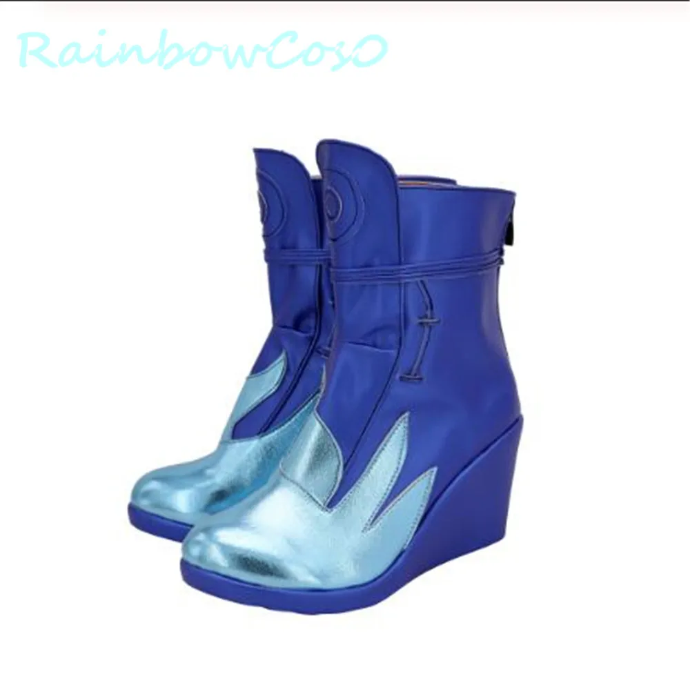 ลูกหลาน3 Evie Mal คอสเพลย์รองเท้าเกมอะนิเมะฮาโลวีน RainbowCos0 W1057