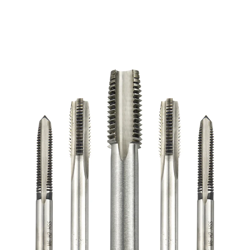Conjunto de Brocas Peças m2 m3 m4 m5 m6 m8 M10 M12 Máquina de Parafuso Tomada Métrica Ferramentas Manuais Alta Qualidade