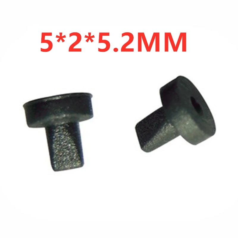 5 * 1.7 * 5.2 MM  miniature black silica gel duck mouth valve anti backflow low pressure lazy toothbrush brush head check valve