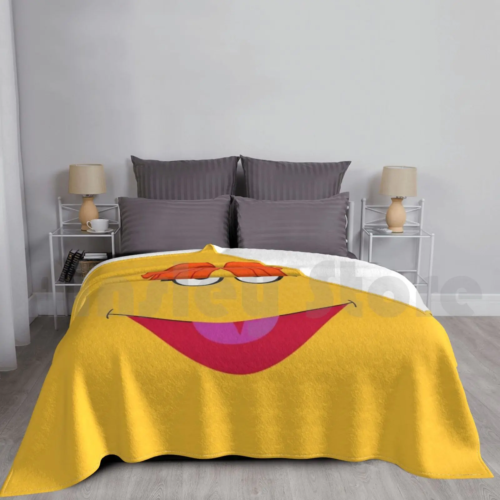 Scooter Blanket Fashion Custom Scooter Animal Electric Mayhem Band Music Creature Monster Dr Teeth Pig Piggy