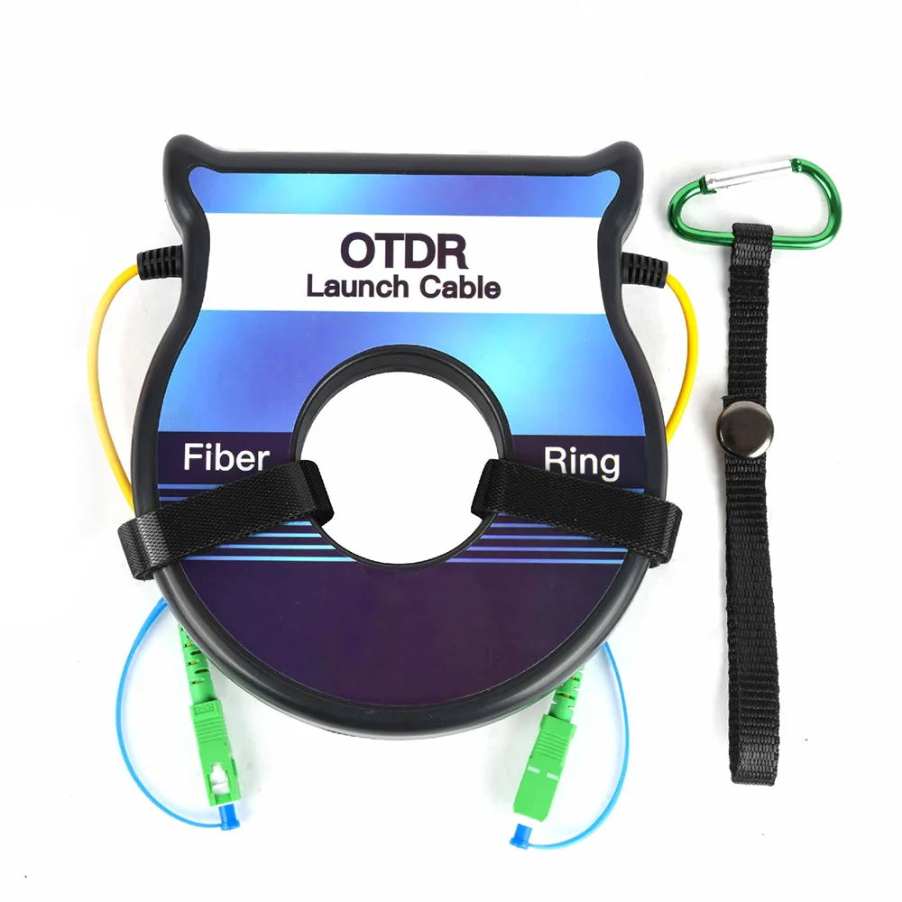 LC SC OTDR Dead Zone Eliminator Fiber Rings Reel Fibre Coil 1000M 1km Fiber Optic OTDR Launch Cable Box 1310 1550nm Single Mode