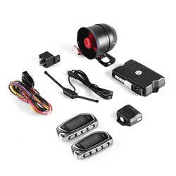 SPY Universal Car Alarm Kit Remote Start Anti-theft Device Control Distance 1500m with Two Way Lcd Remote Control